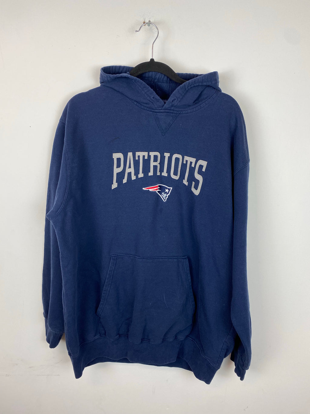 Vintage Patriots Hoodie - L