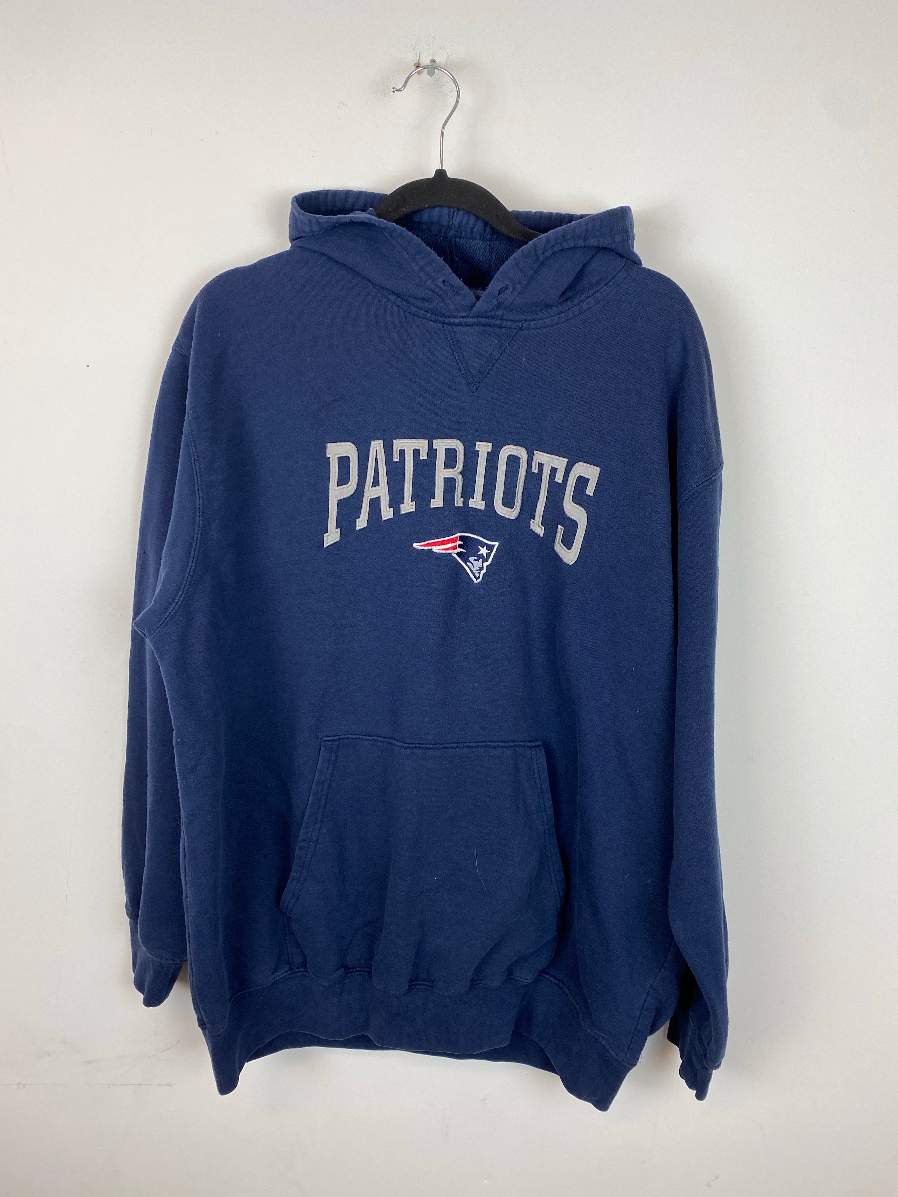 Vintage Patriots Hoodie - L