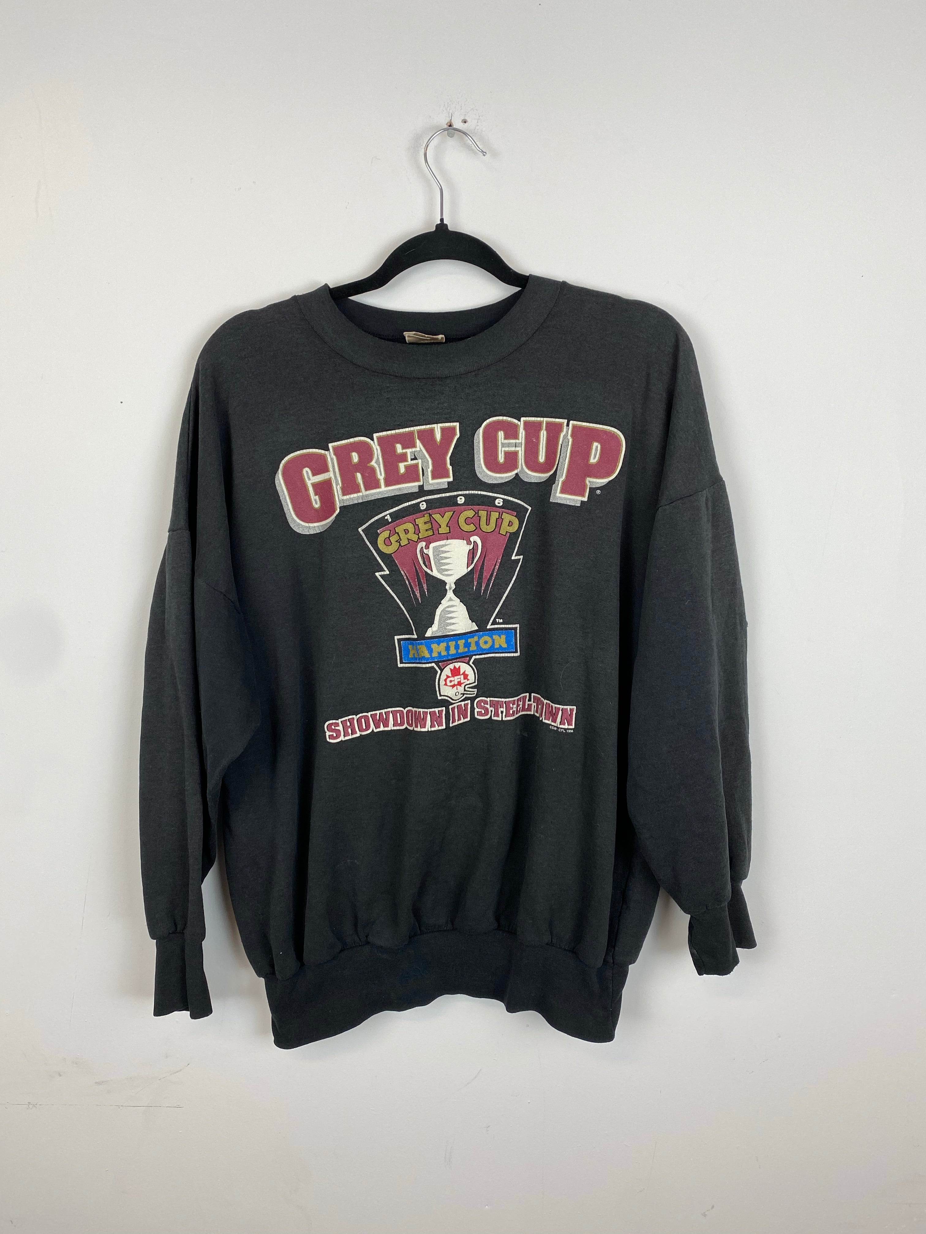 1996 Toronto Argonauts grey cup crewneck