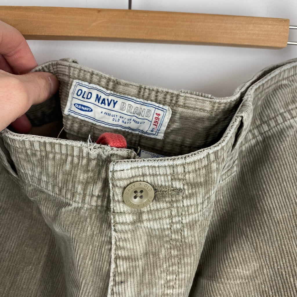 90s Heavy corduroy cargo pants
