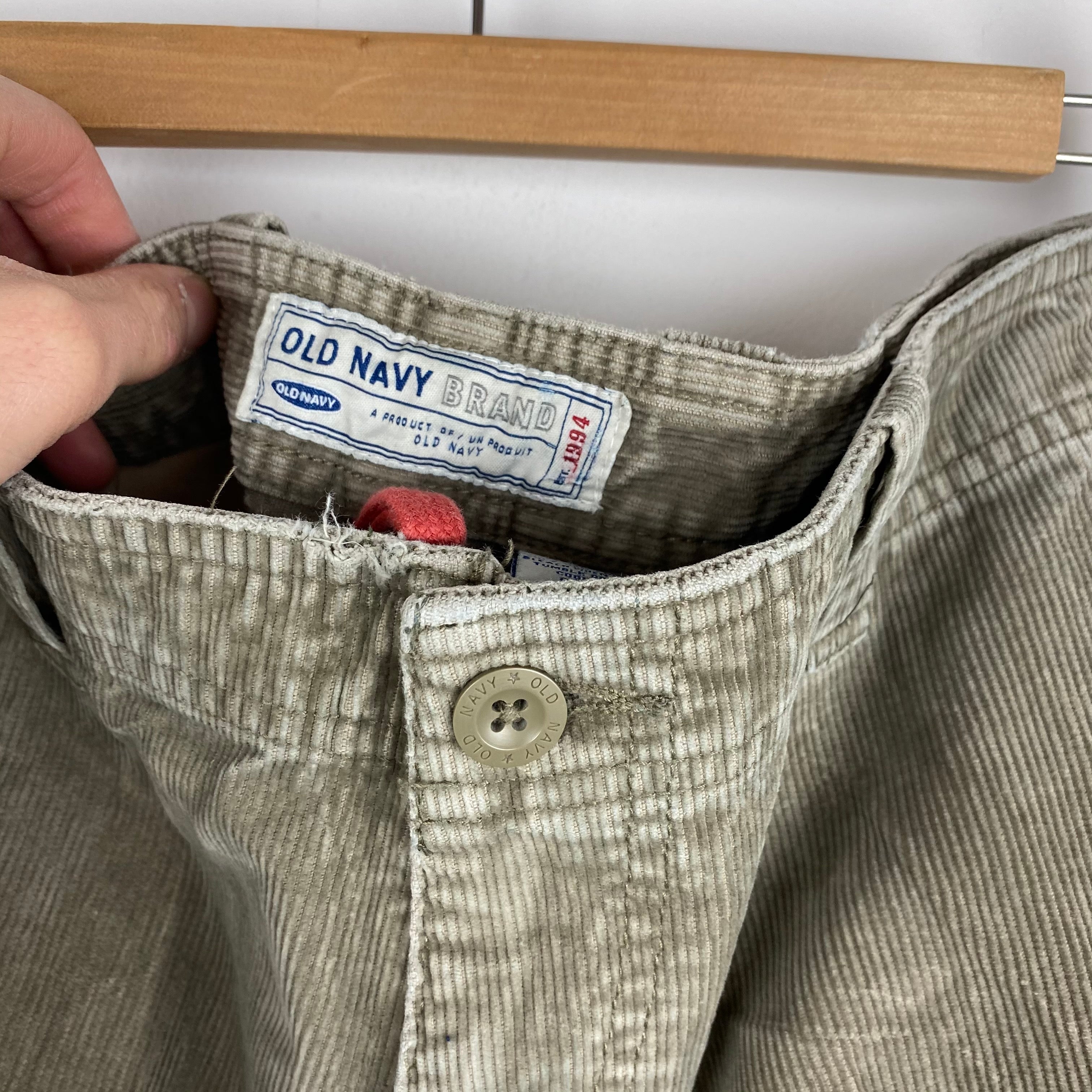 90s Heavy corduroy cargo pants