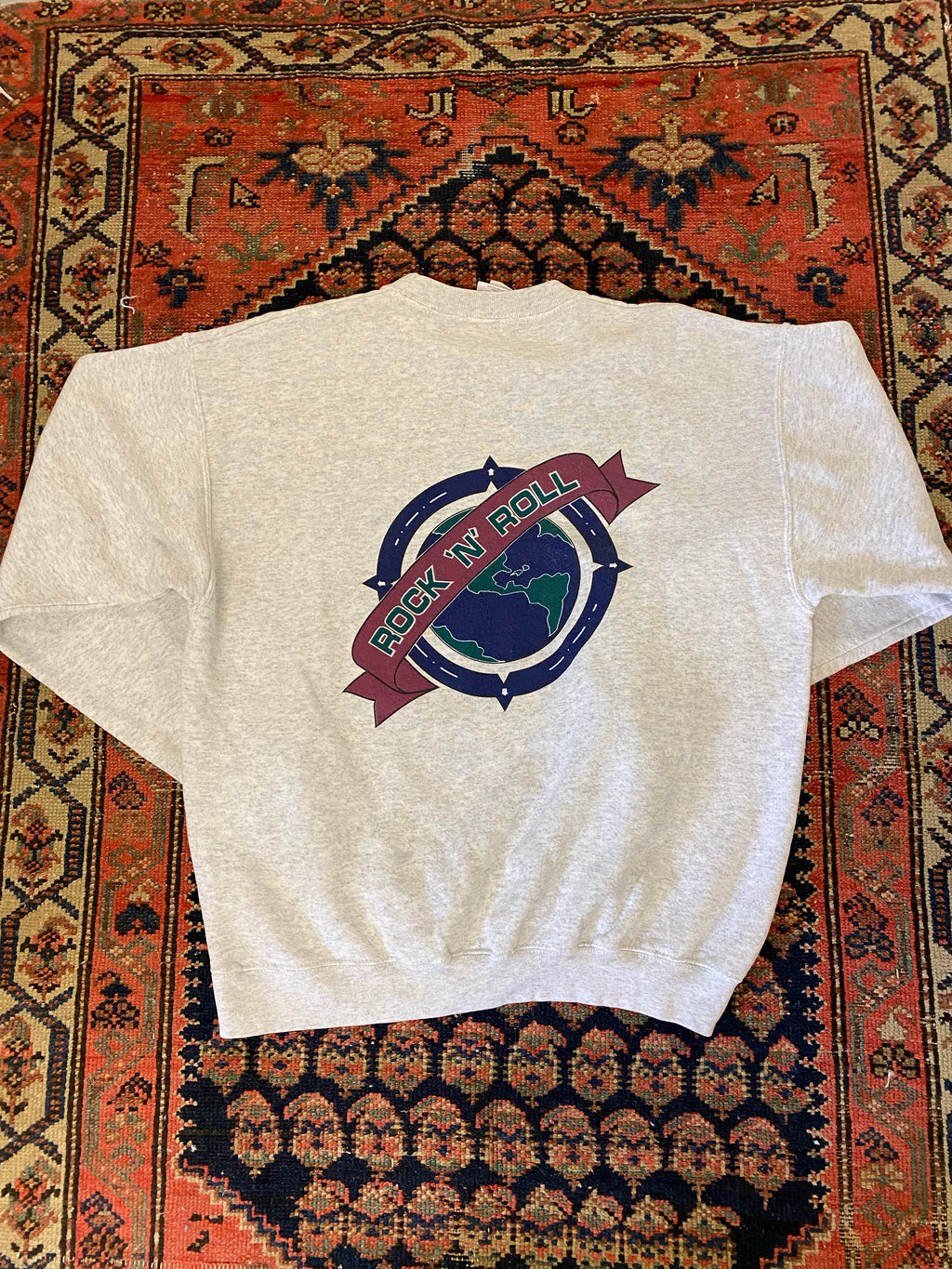 90s Front And Back Hard Rock Cafe Crewneck - M