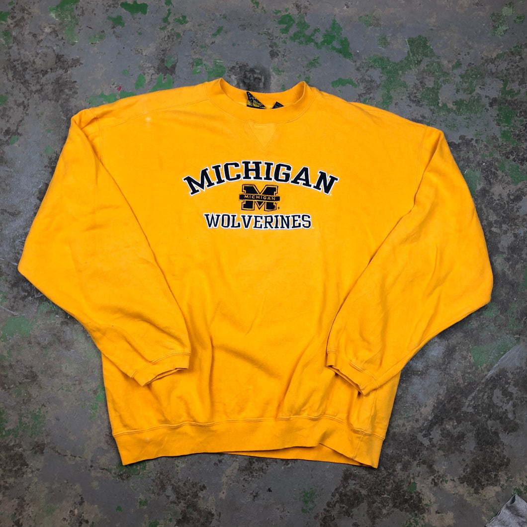 Mustard Michigan Crewneck
