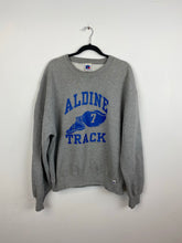 Load image into Gallery viewer, Vintage Aldine track Russell crewneck