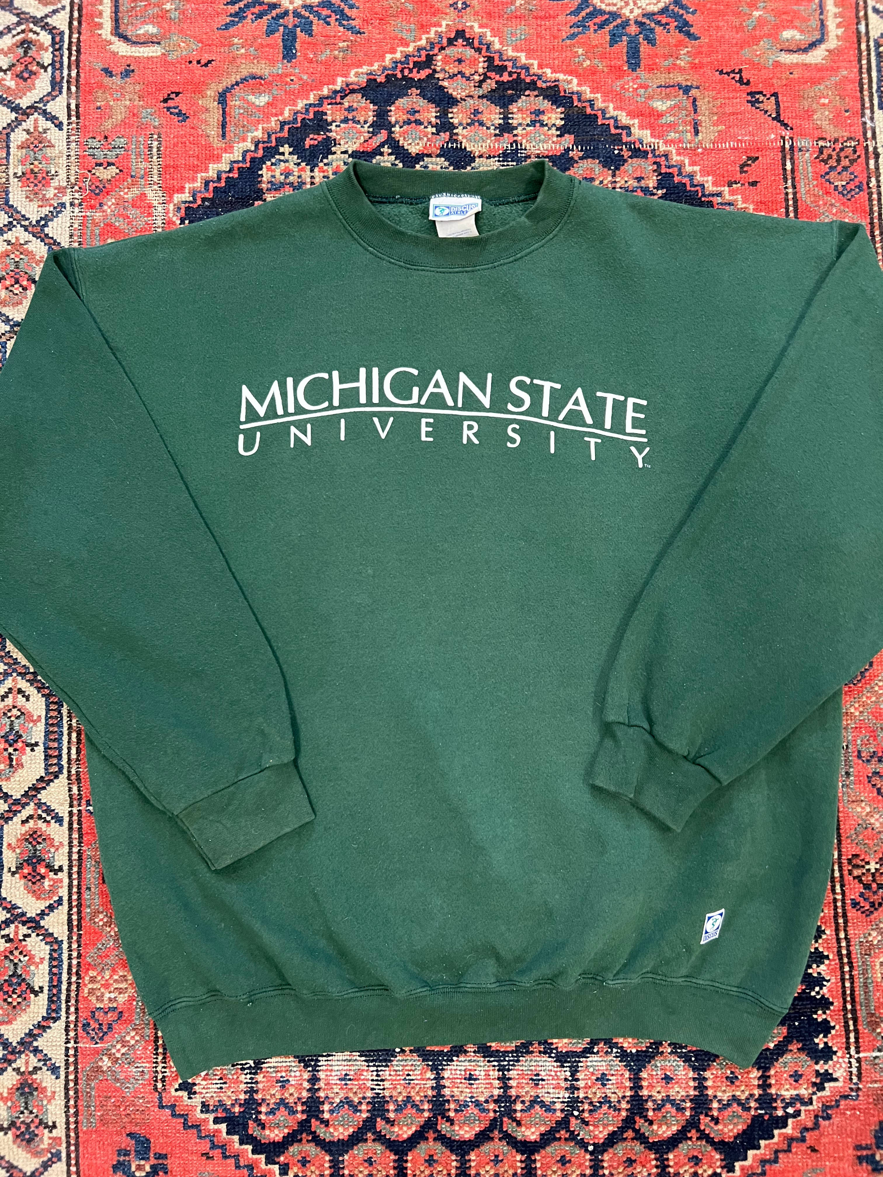 VINTAGE MICHIGAN STATE CREWNECK - L/XL