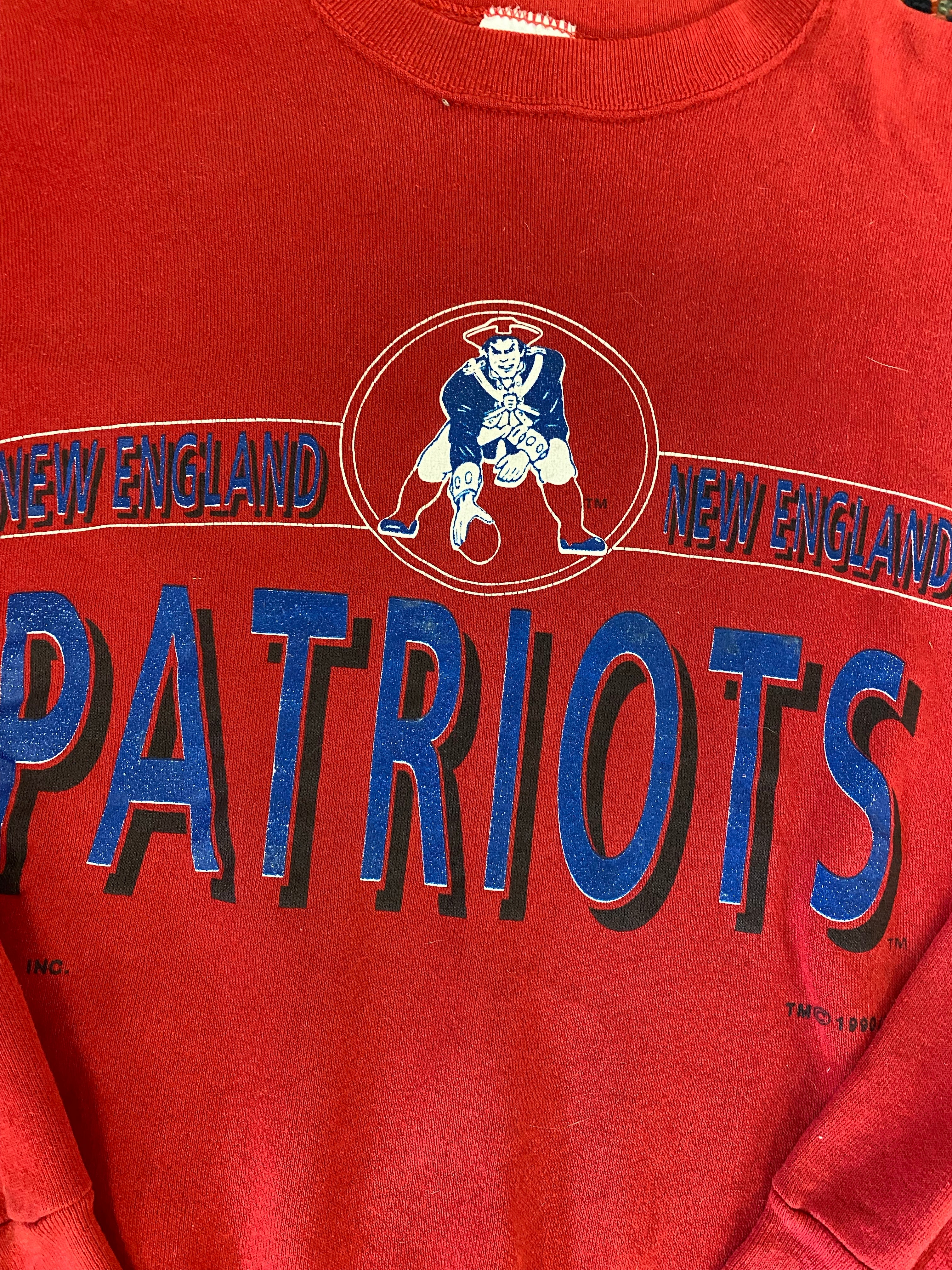 1990 Patriots Crewneck - M