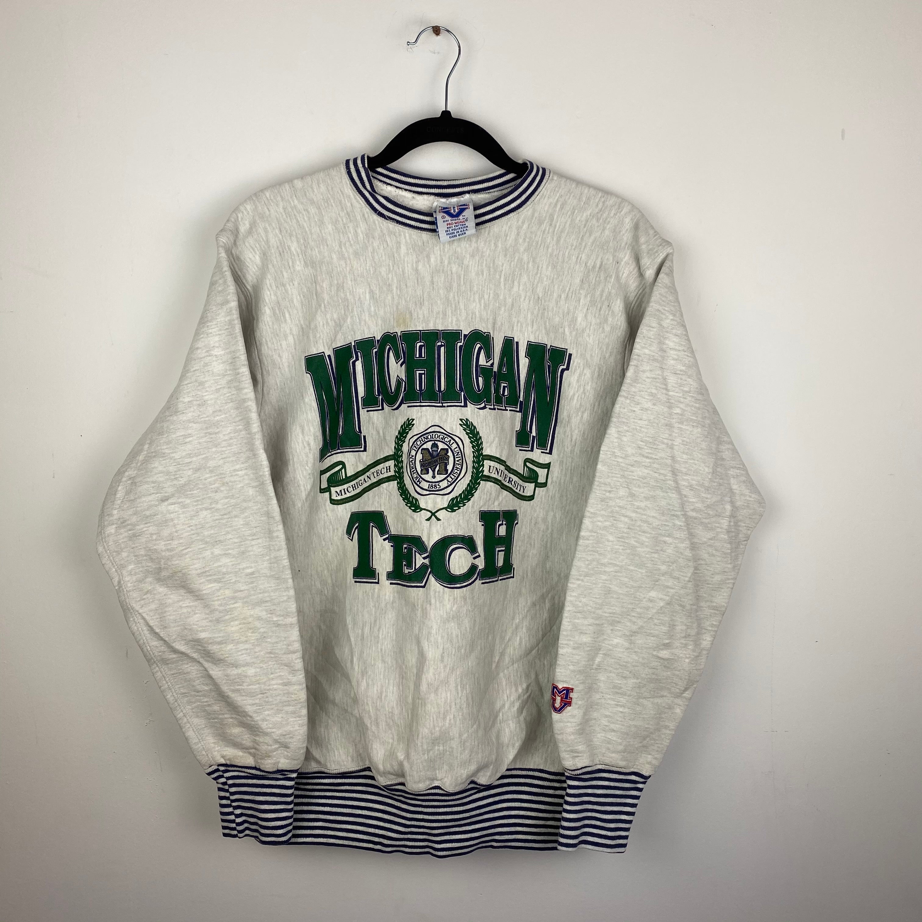 Michigan tech crewneck