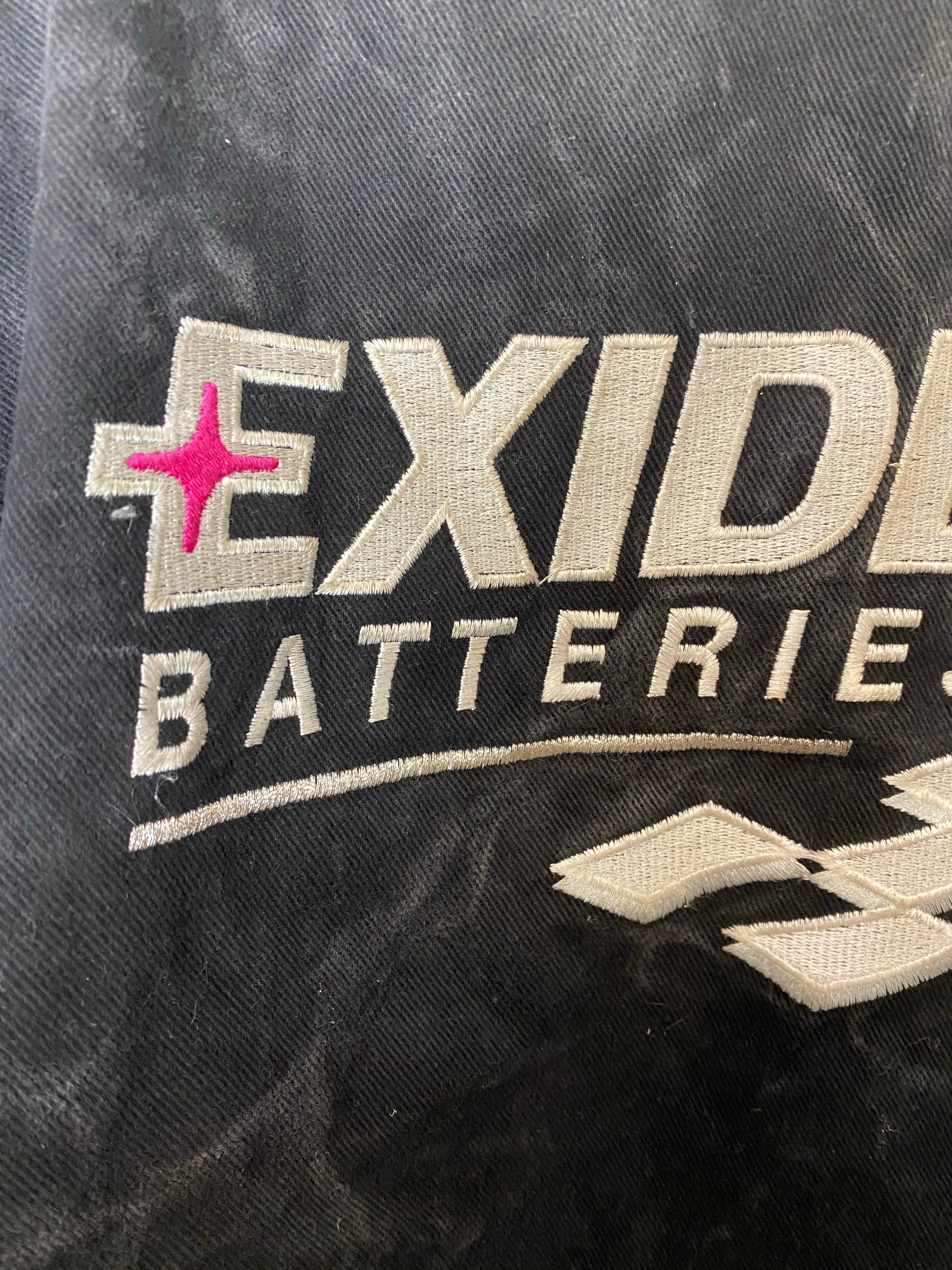 Vintage Exide NASCAR styled jacket - L