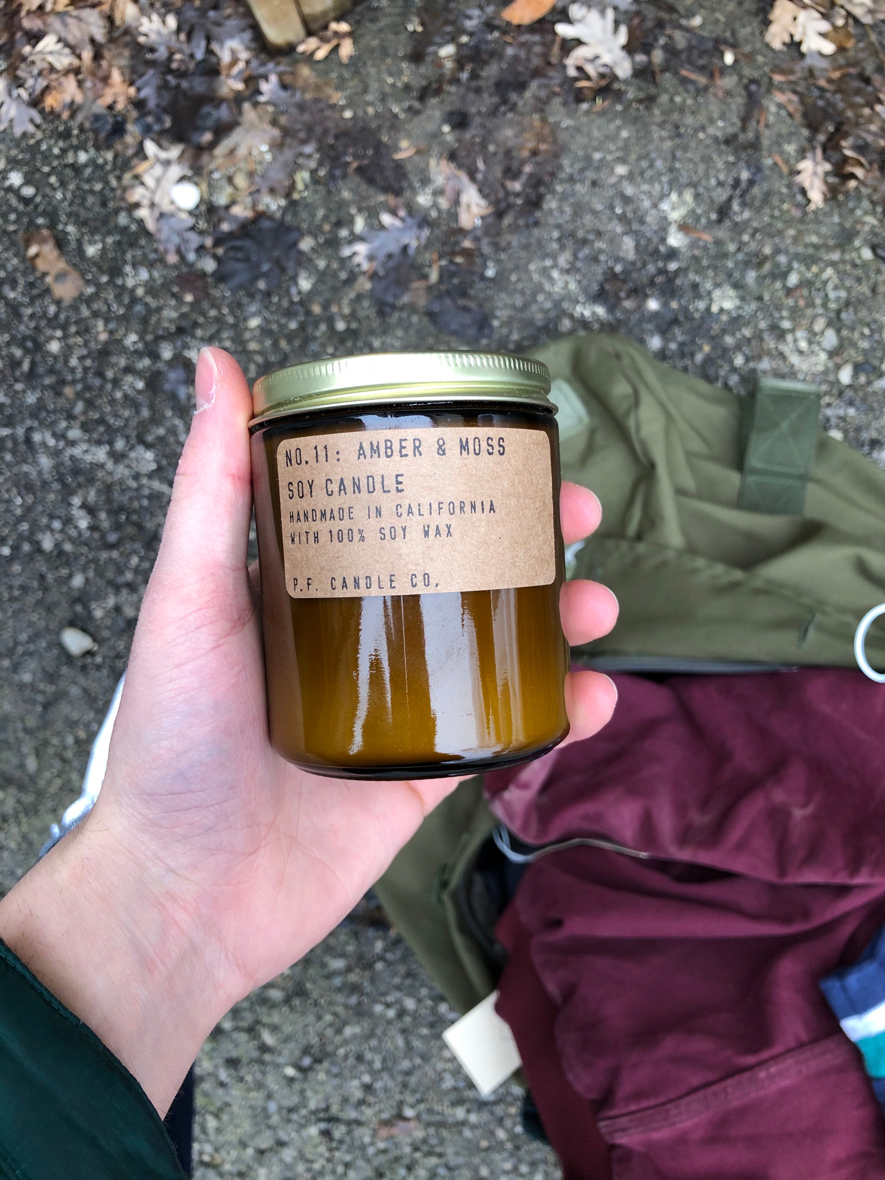 PF Candle - Amber and Moss