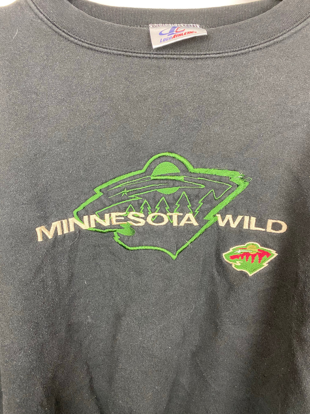Embroidered Minnesota Wild crewneck