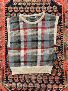 VINTAGE KNITTED VEST - XS/S