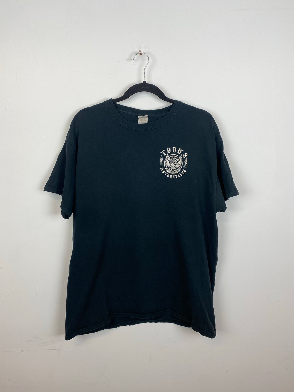 Front and back motorcycles t shirt