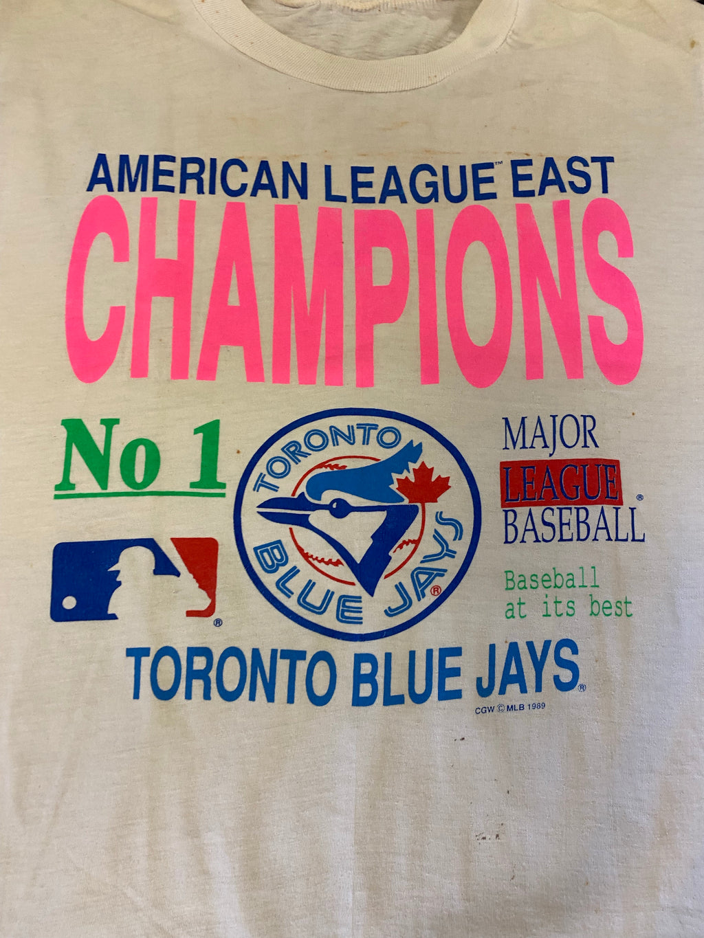 1989 Toronto Blue Jays T Shirt - S