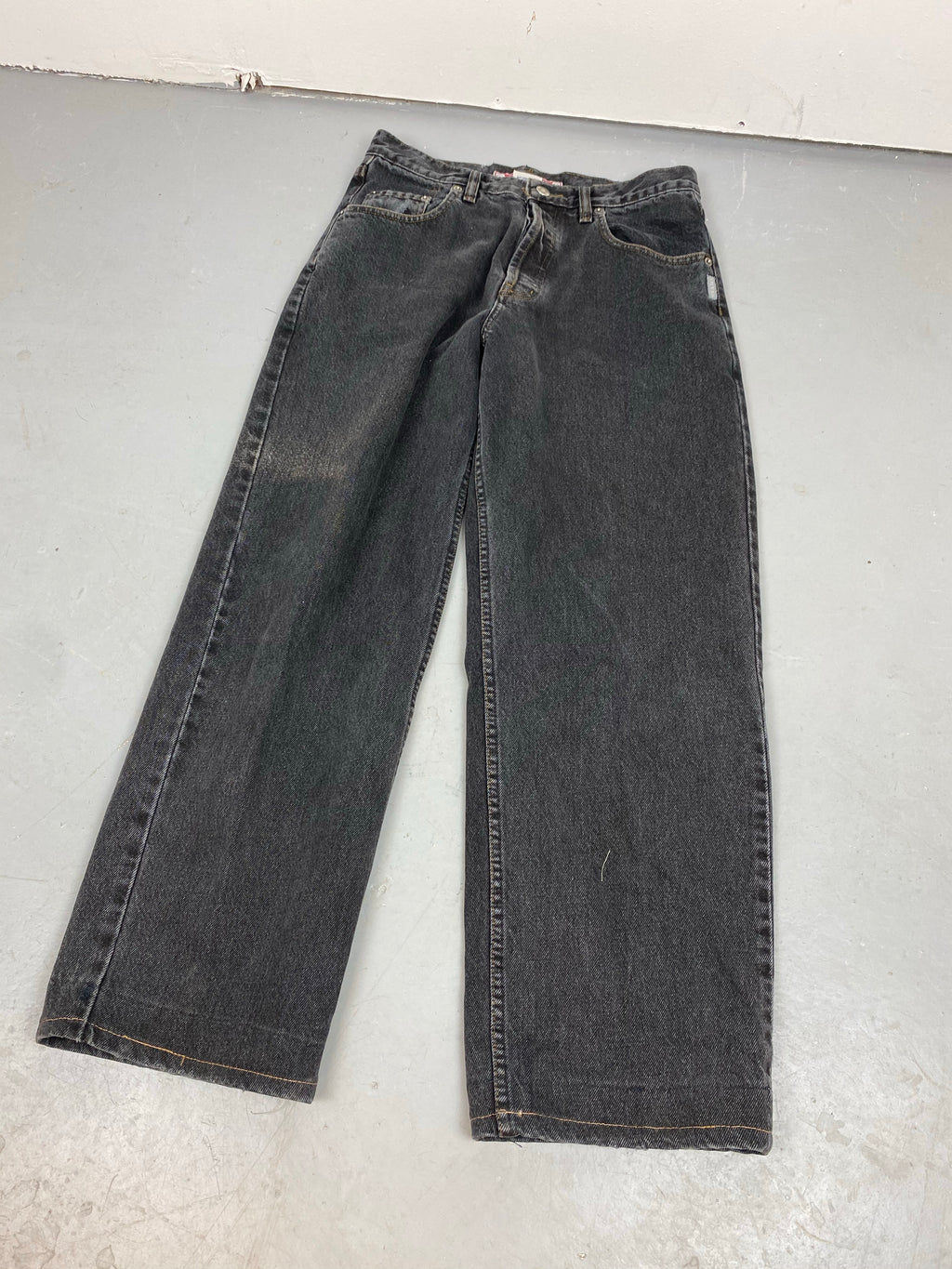 Baggy silver 90s denim jeans