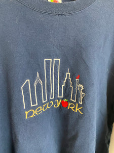 Embroidered NewYork crewneck