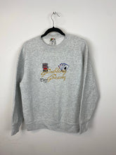 Load image into Gallery viewer, Vintage embroidered Gambling Granny crewneck - S