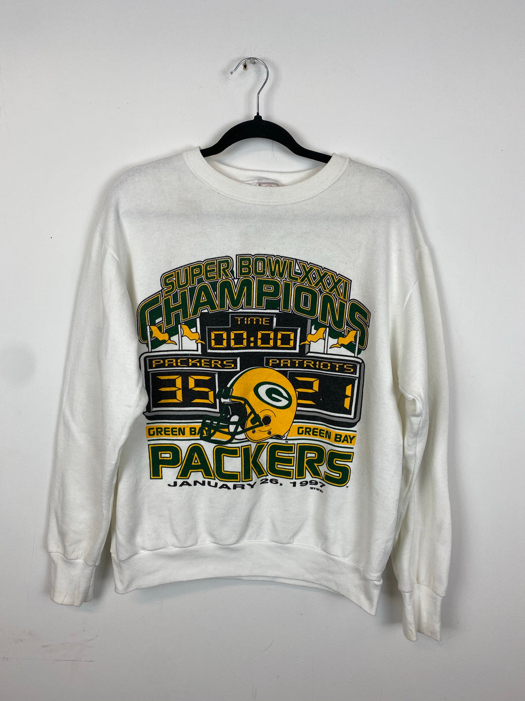 1997 Green Bay Packers crewneck - S