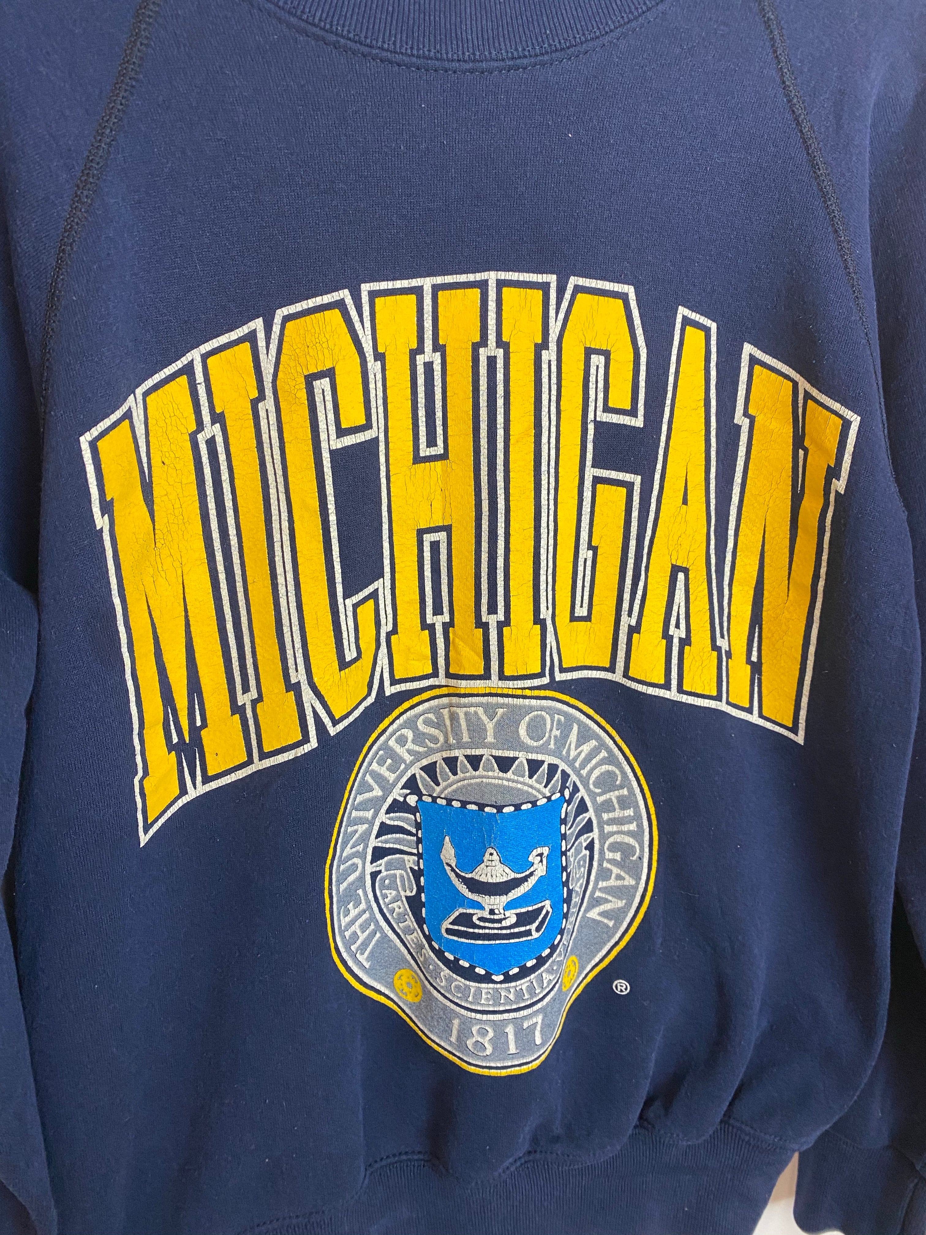 Early 90s Michigan University Crewneck - S