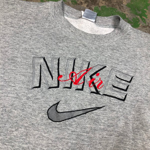 Nike air embroidered Crewneck