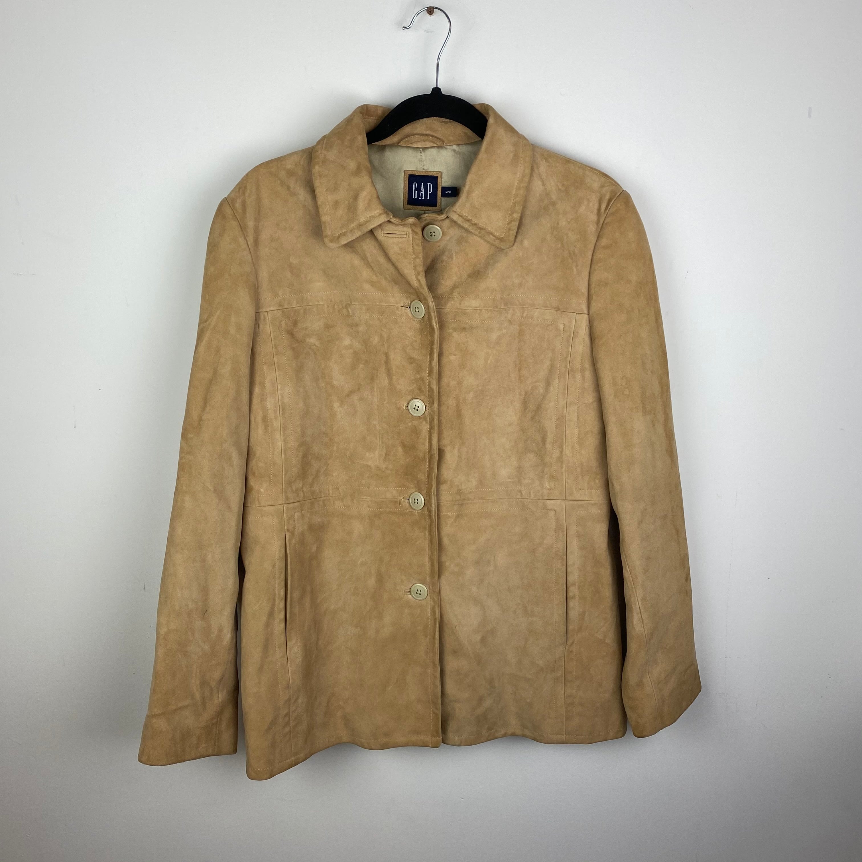 90s suede Gap jacket