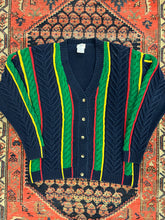 Load image into Gallery viewer, VINTAGE CABLE KNIT CARDIGAN - MEDIUM
