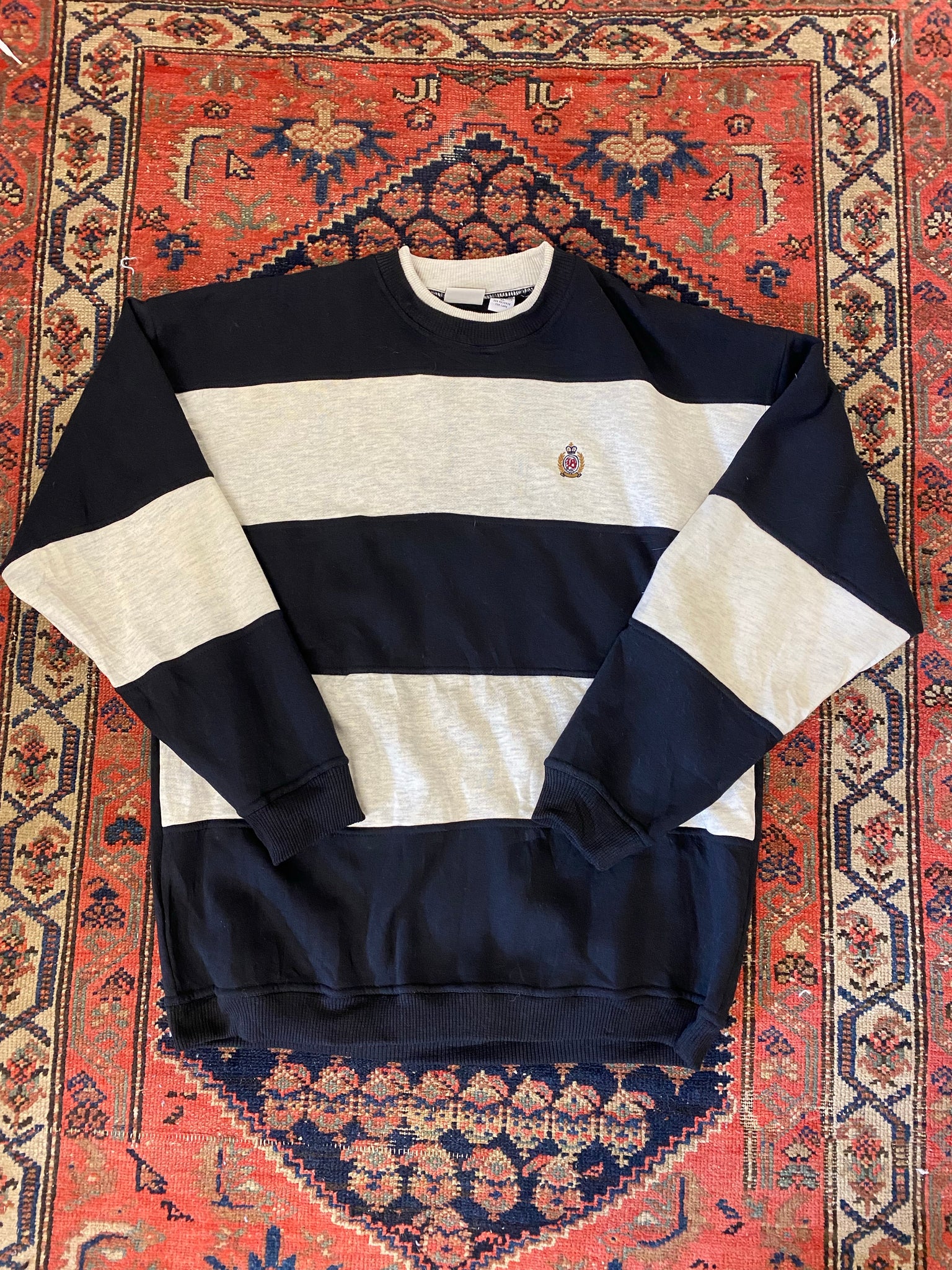 Vintage Tommy Hilfiger Striped Polo Shirt (XL) – Like New Vintage