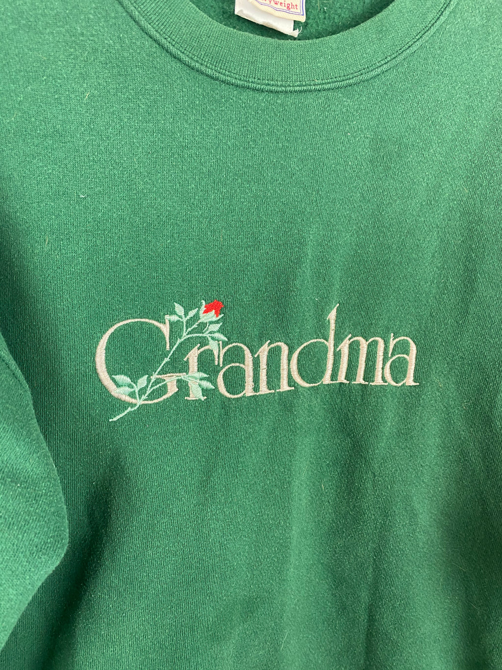 Vintage embroidered Grandma crewneck