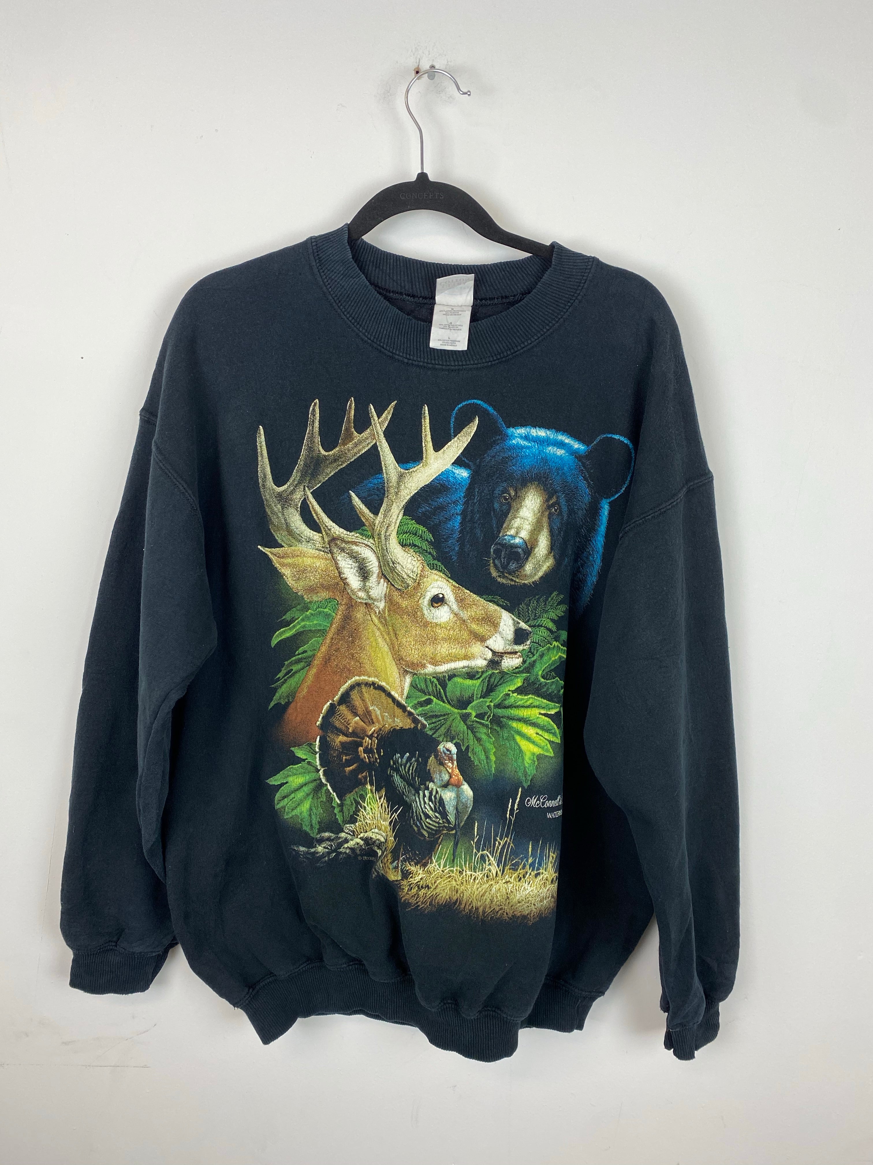 Vintage Wildlife Crewneck - M