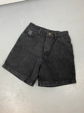 Load image into Gallery viewer, 90s high waisted Wrangler hemmed denim shorts - 28in