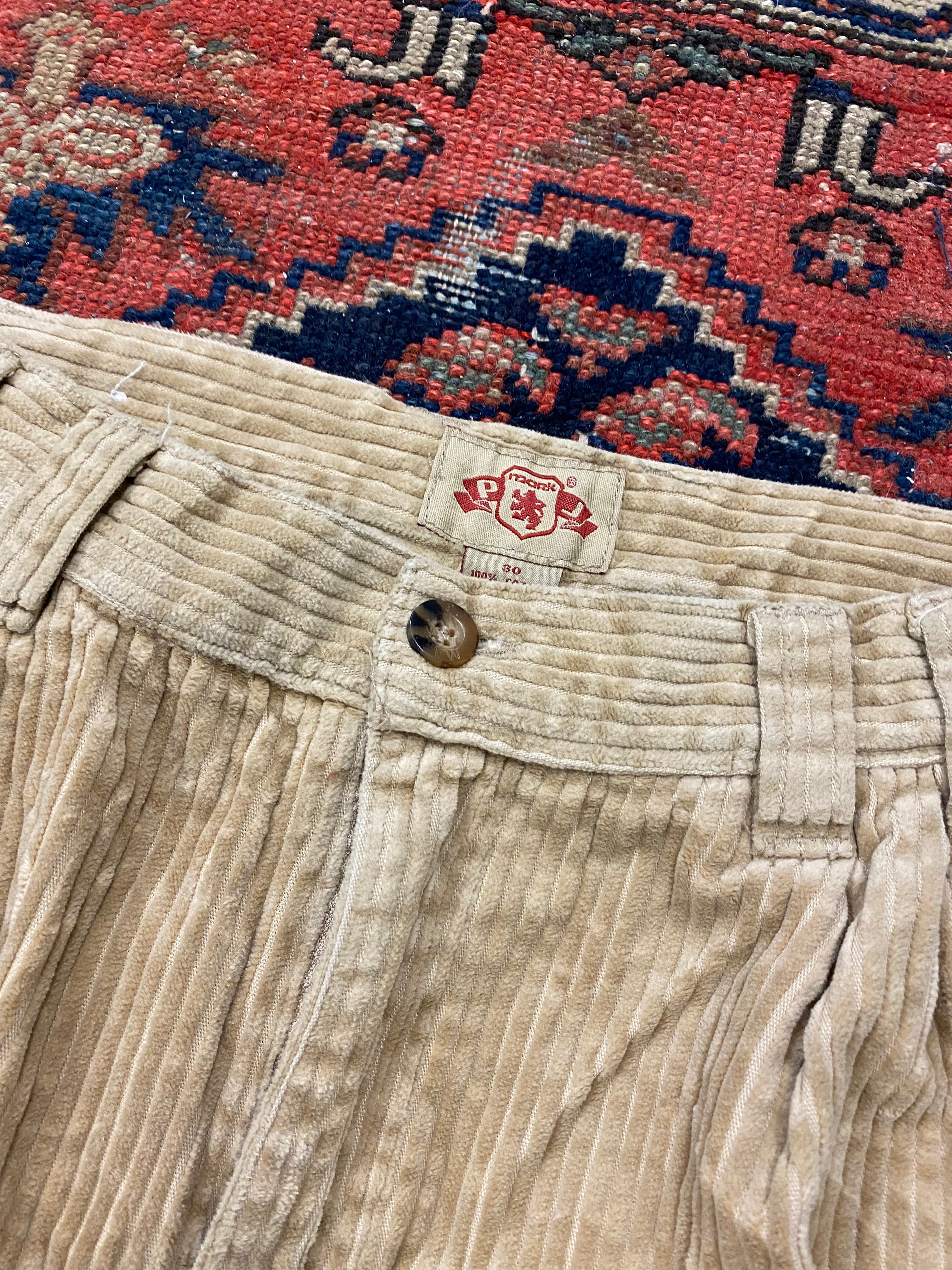 Vintage Brown Corduroy Pants - 29IN/W