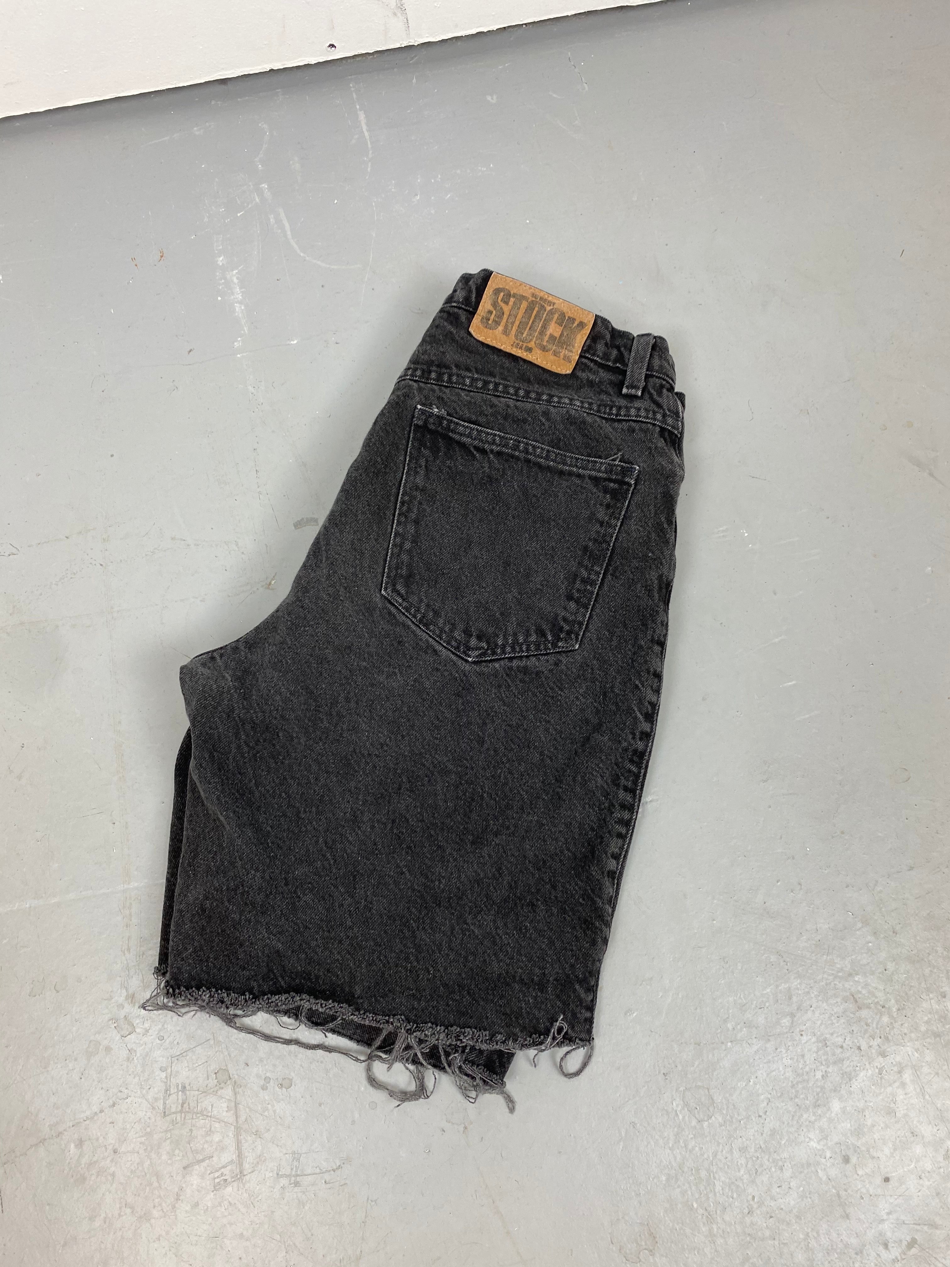 90s high waisted stock denim shorts