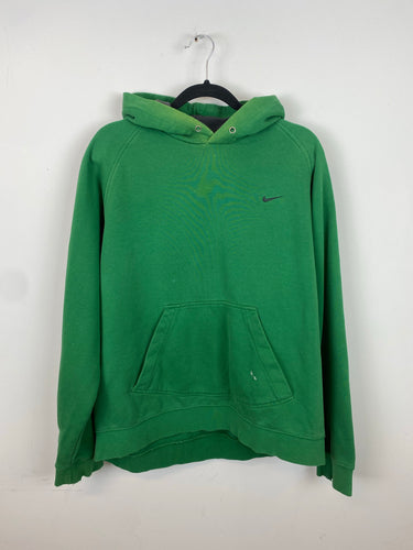 2000s Green Nike hoodie - S