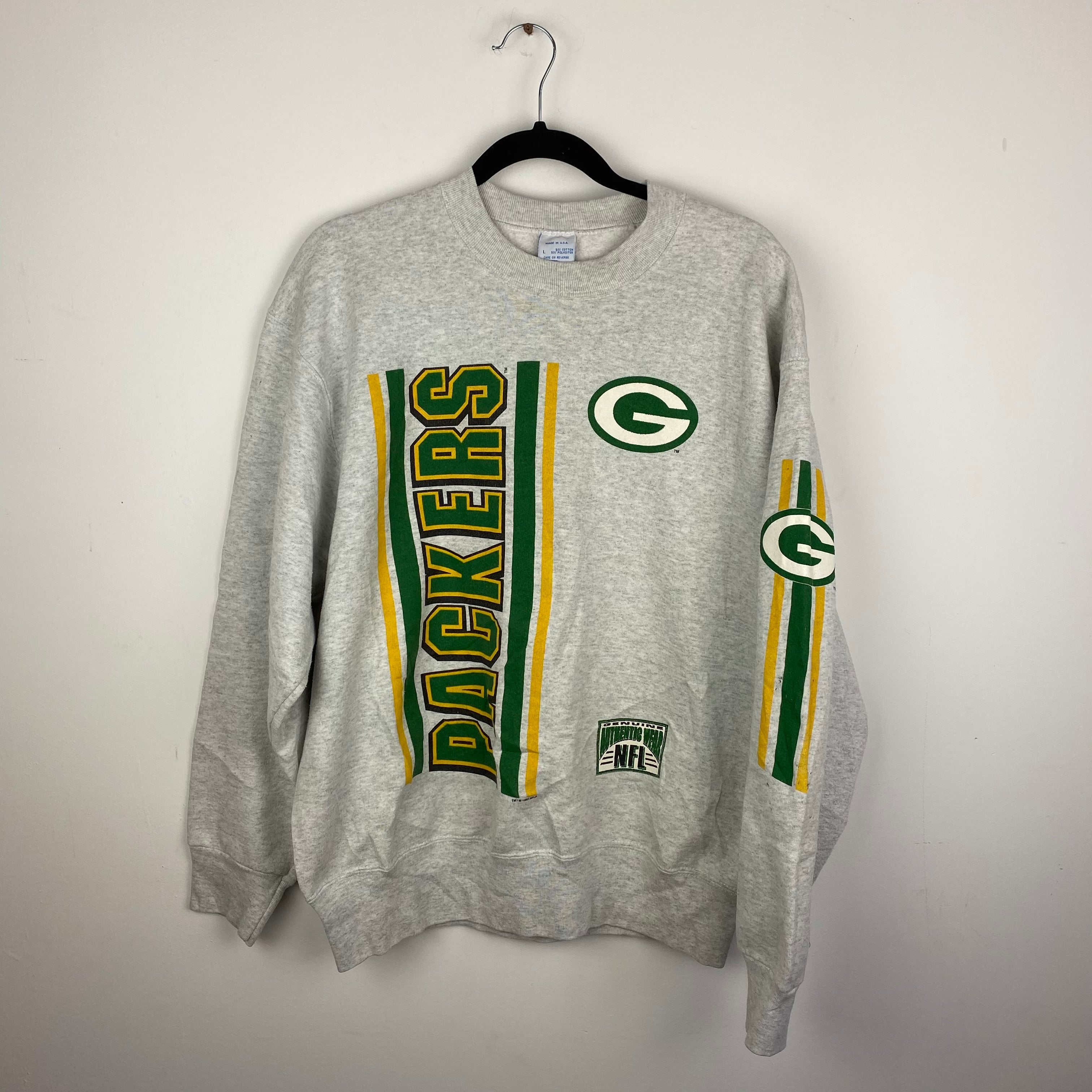 Front and back packers crewneck