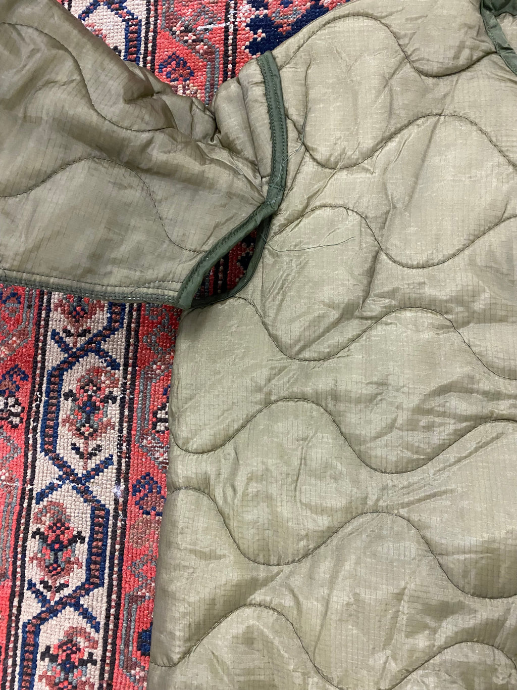 Vintage Army Liner Jacket - S/M