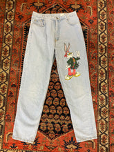 Load image into Gallery viewer, 90s Bug Bunny Denim Jeans - 30in