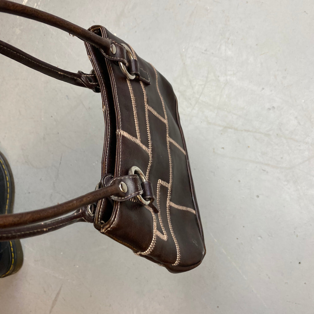 Vintage leather handbag