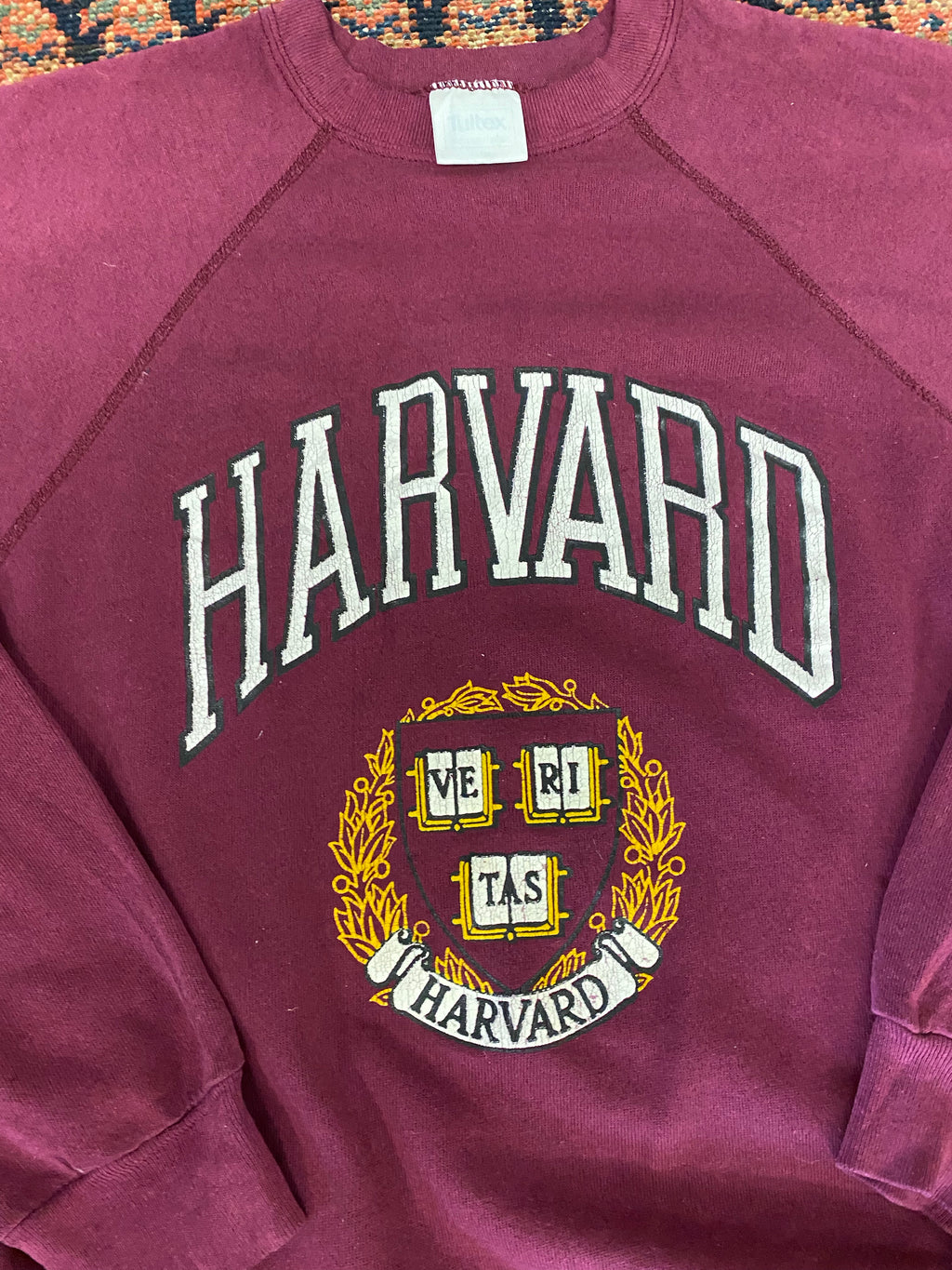 90s Harvard University Crewneck - S