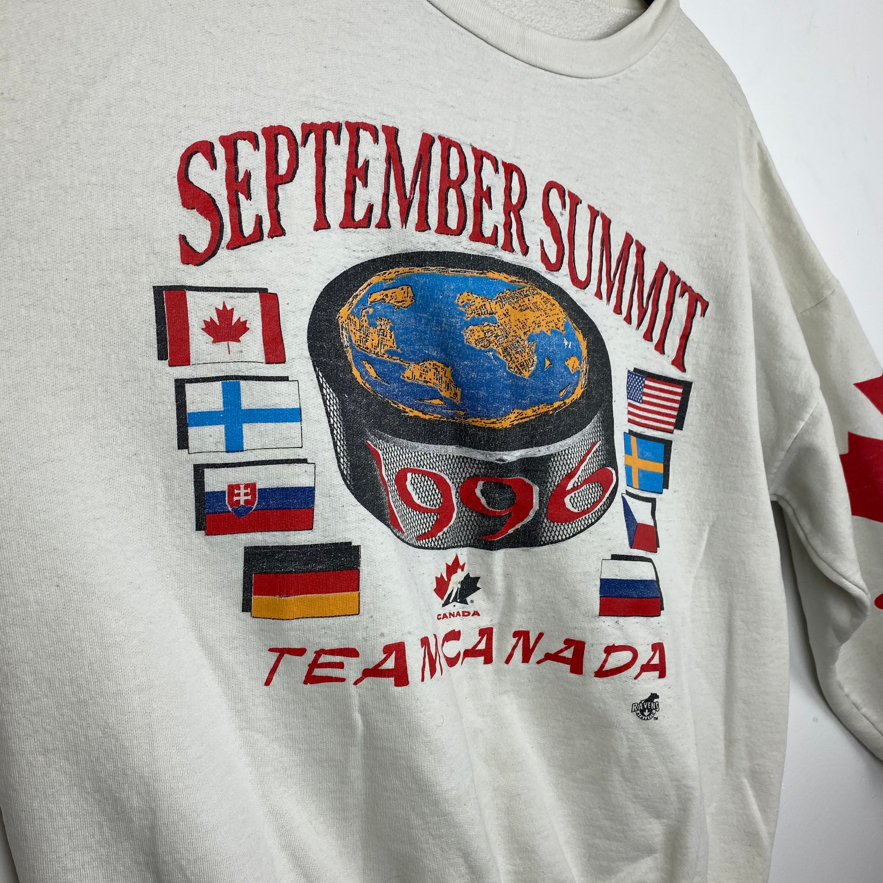 1996 Team Canada summit crewneck