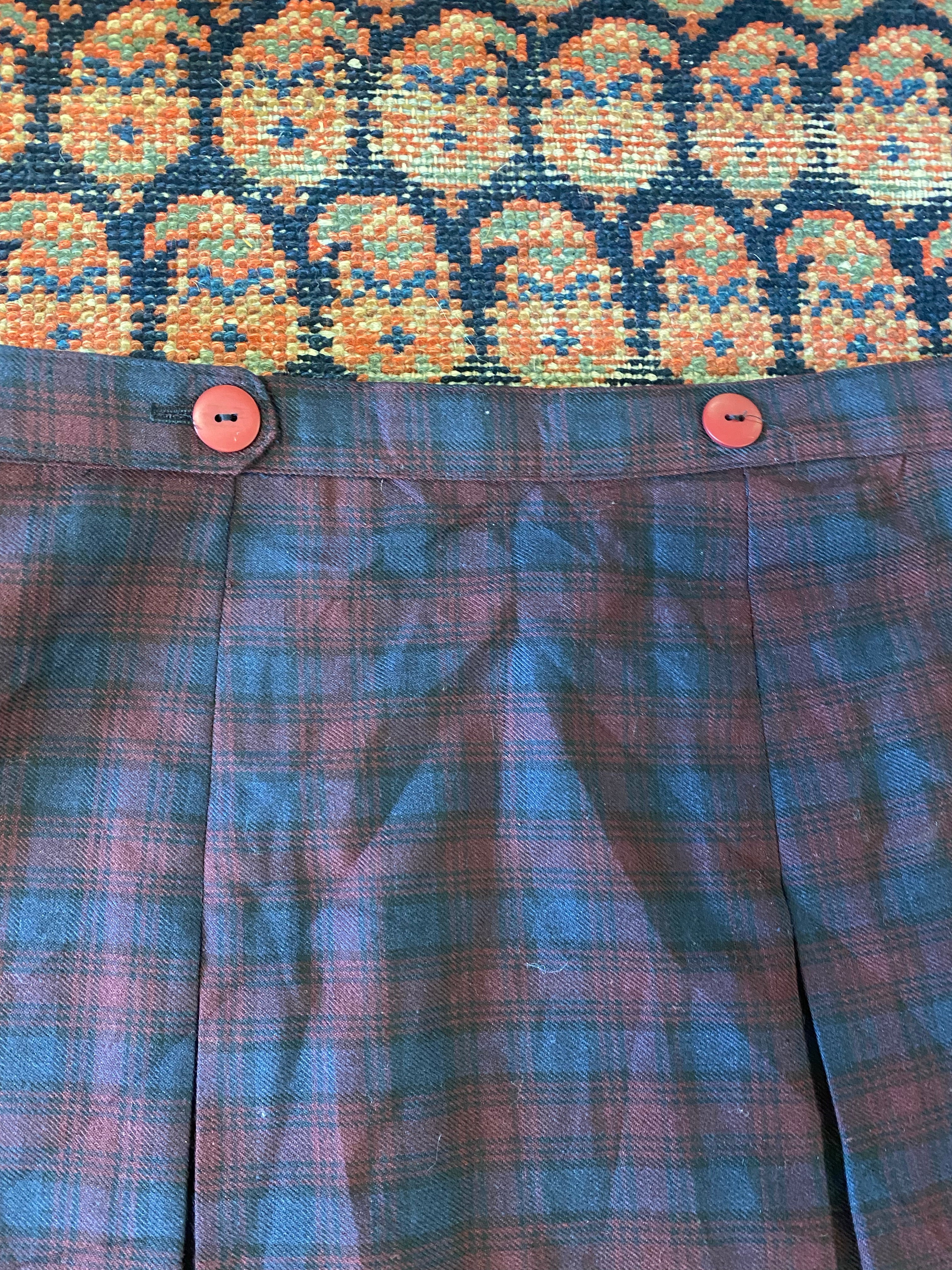 Vintage Mini Skirt - 28in