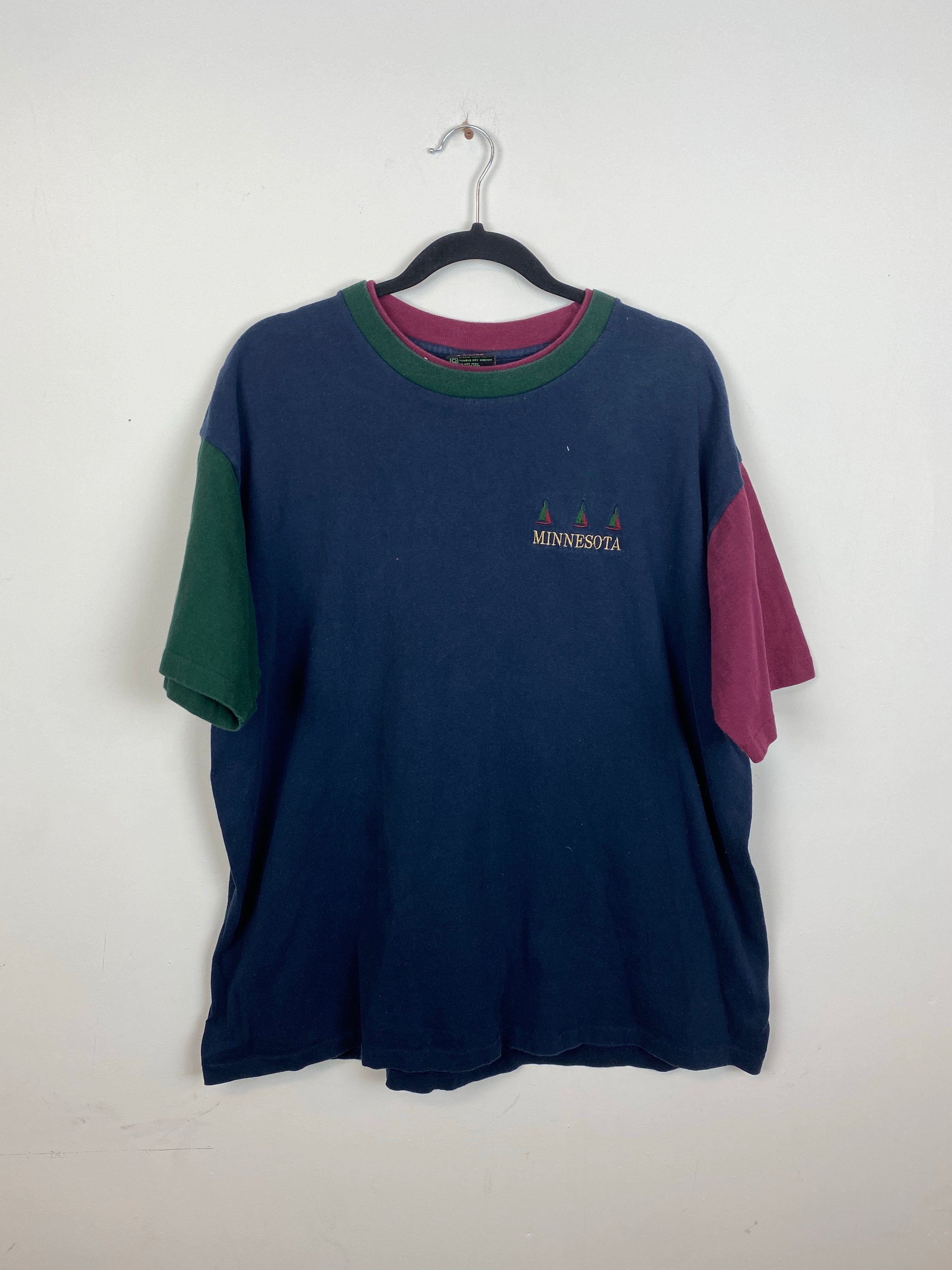 Embroidered Minnesota T shirt