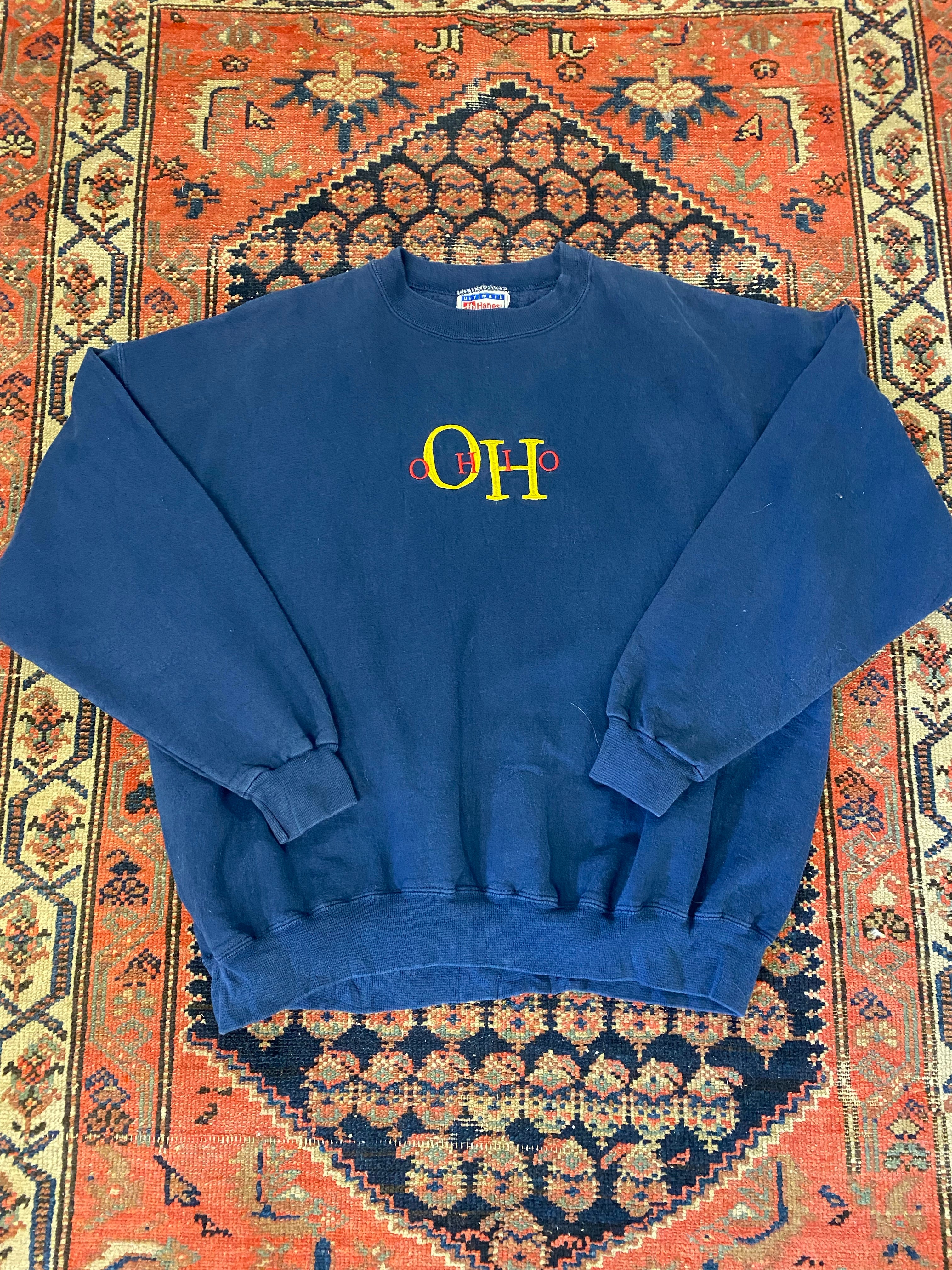 Vintage Embroidered Ohio Crewneck - M/L