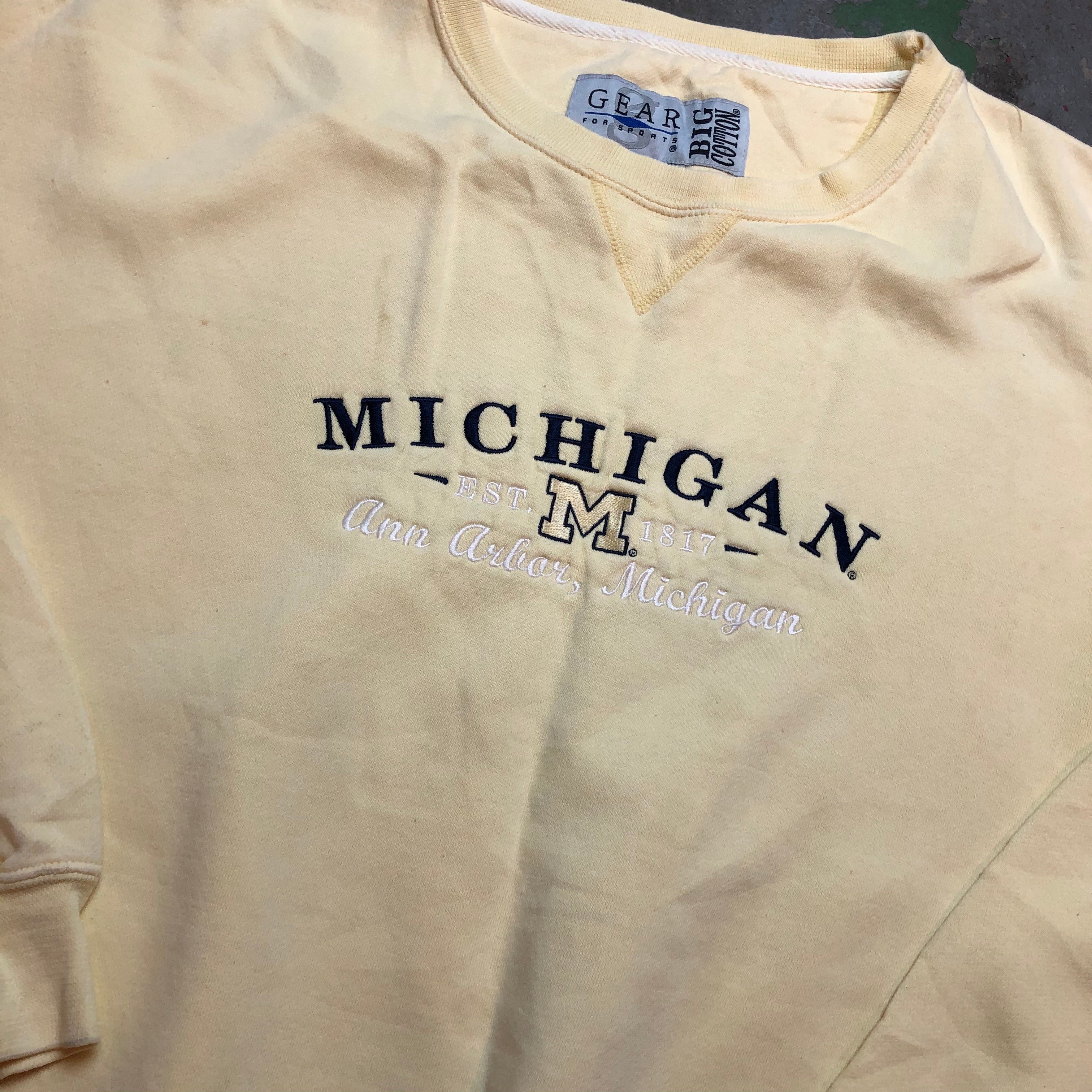 Embroidered Michigan Crewneck