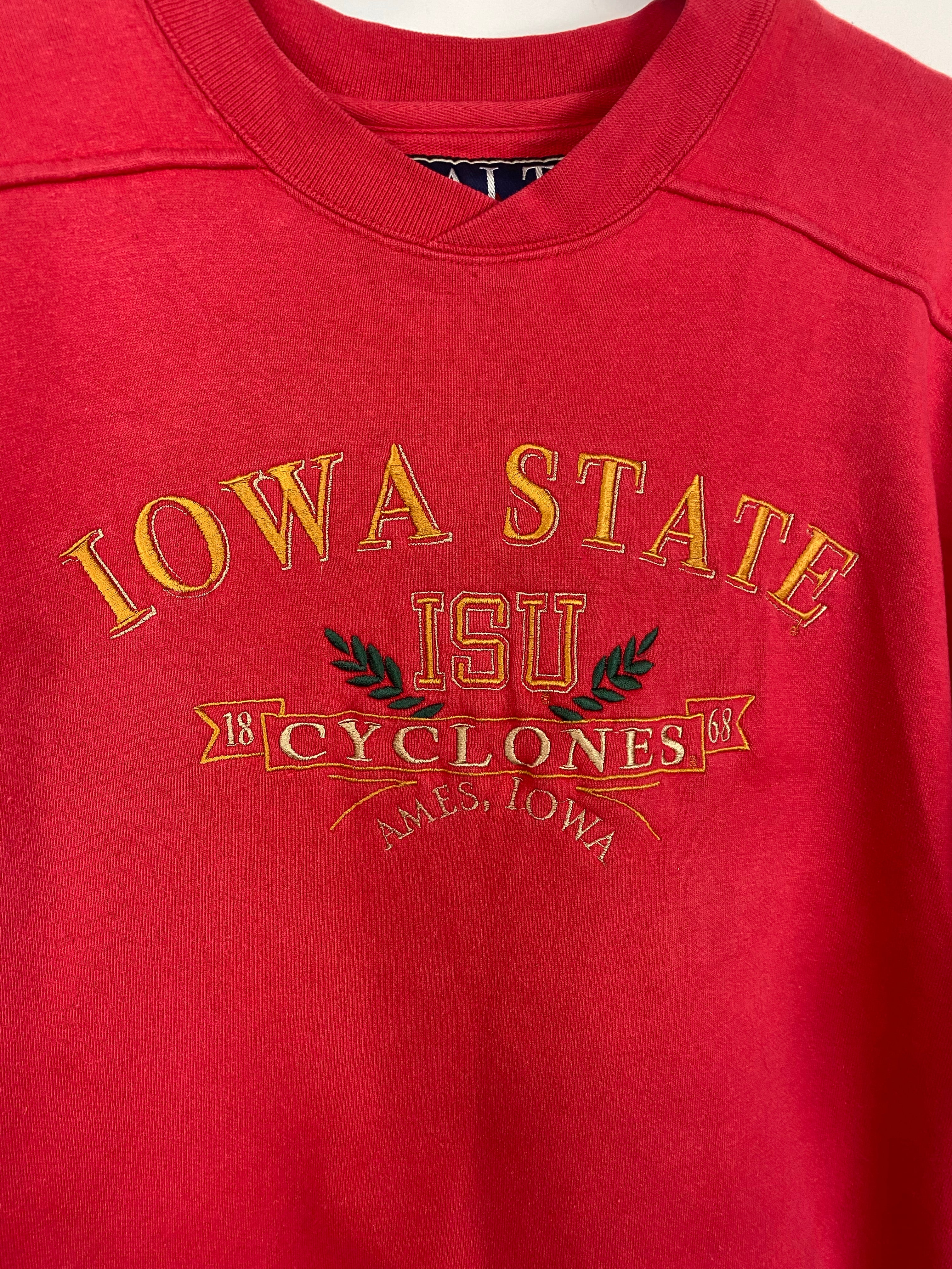 Heavy weight Iowa State crewneck - L