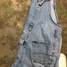Load image into Gallery viewer, Denim short overalls