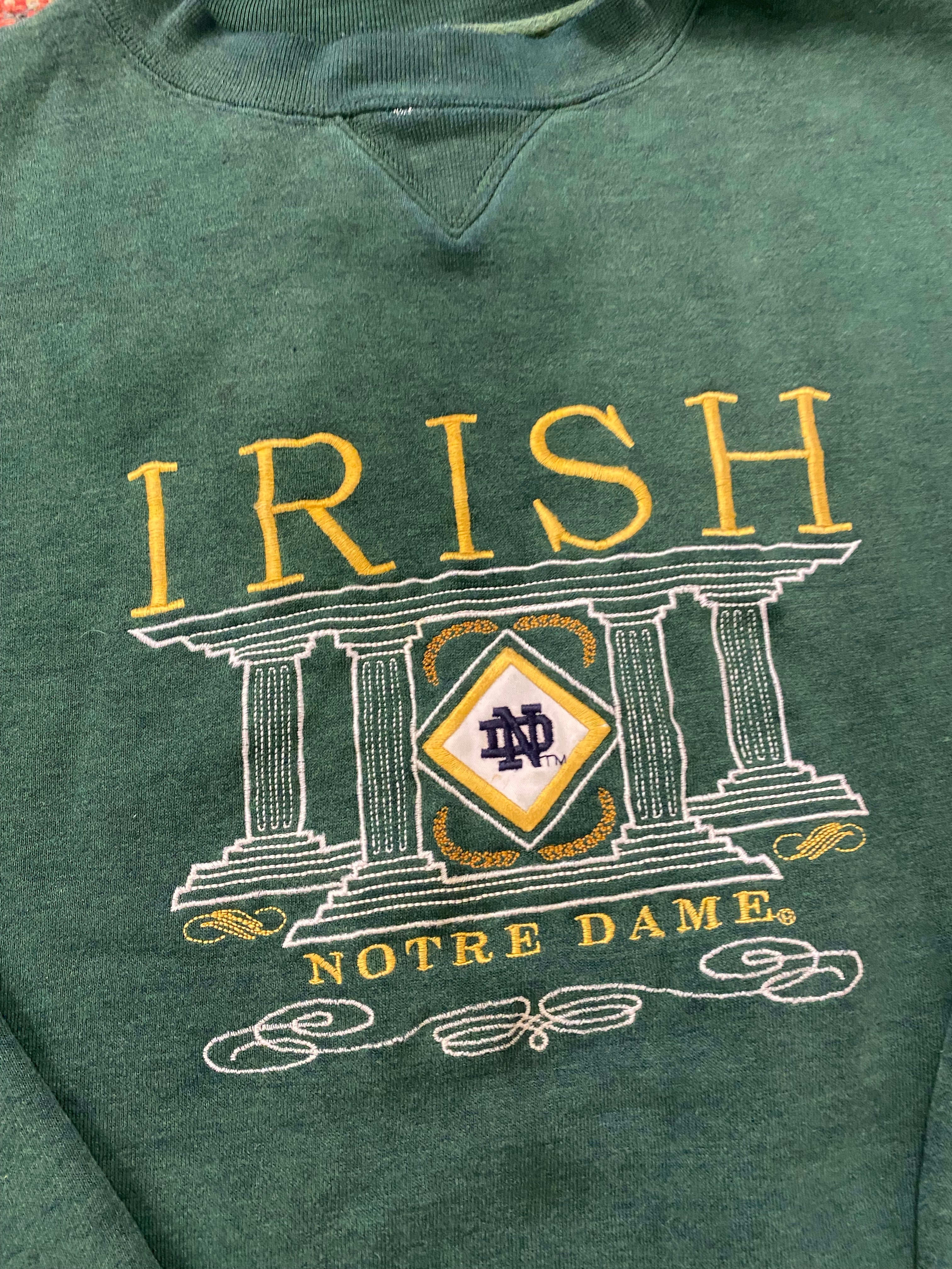 90s Notre Dame Crewneck - M
