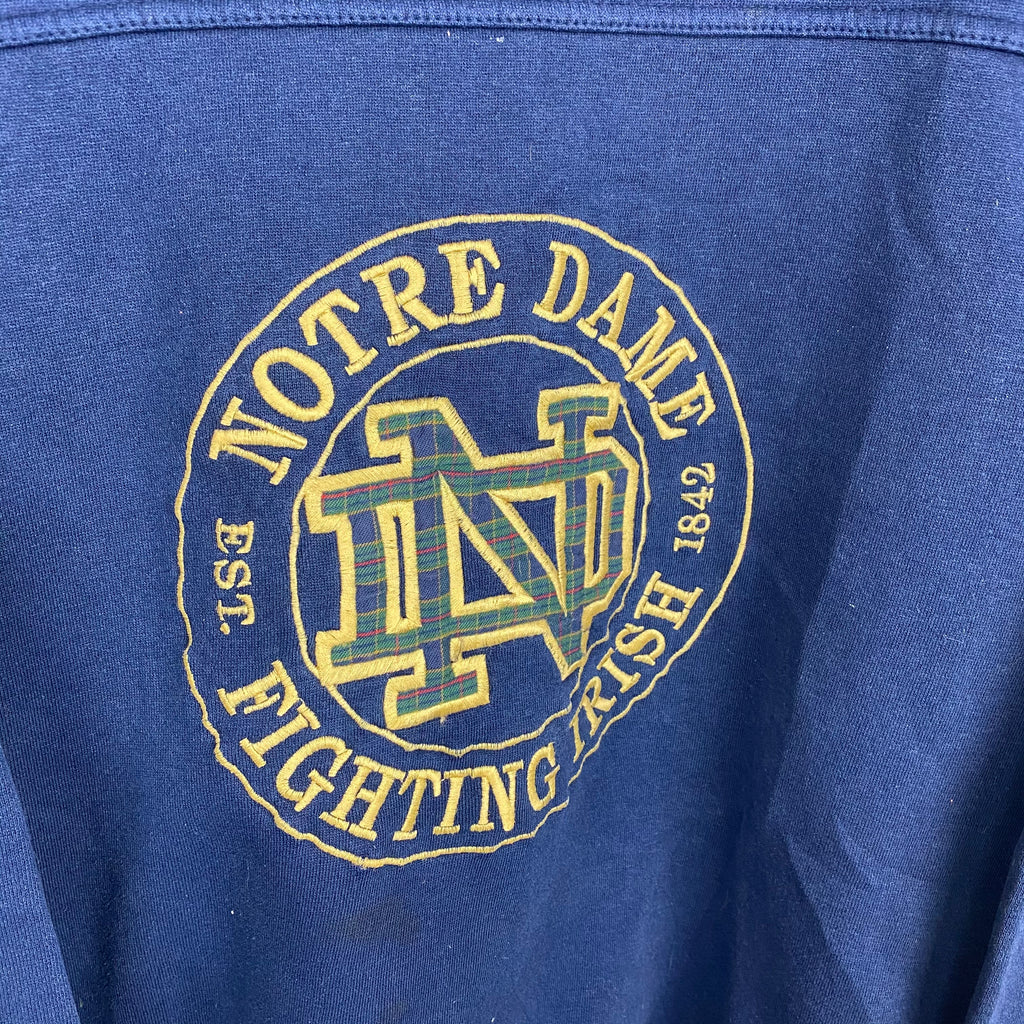 Embroidered Notre Dame crewneck
