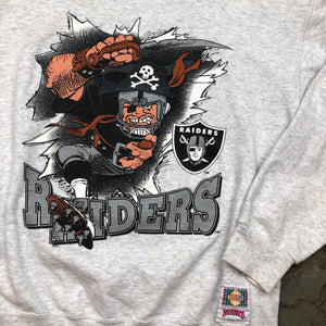 Front and back raiders Crewneck