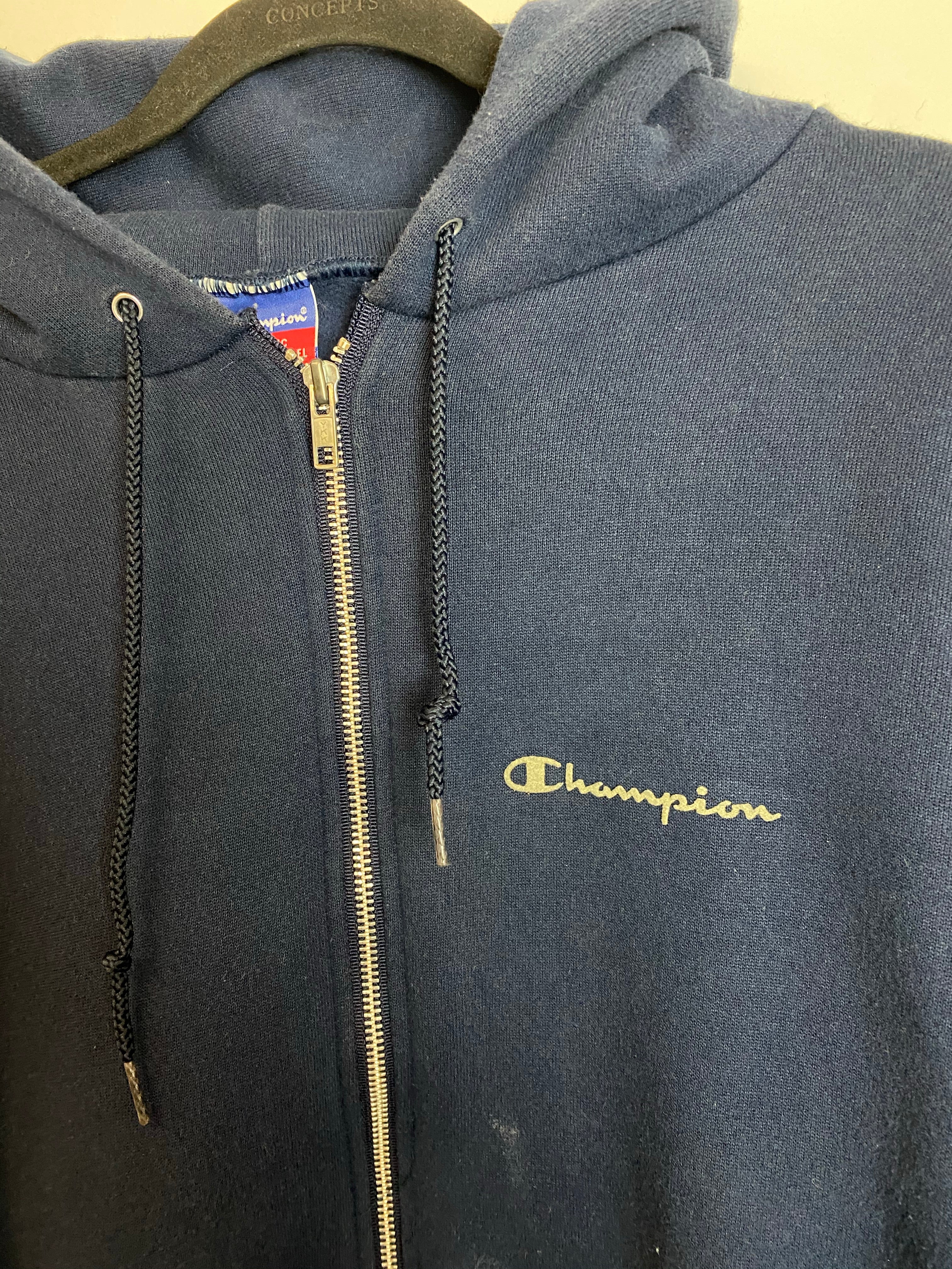 Full Zip Champion Script Crewneck - L/XL