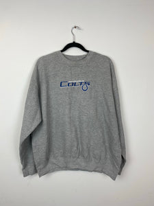 Embroidered Colts crewneck