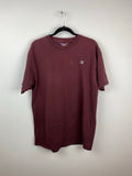 Burgundy champion t shirt